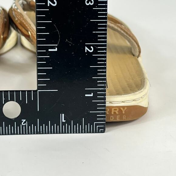 Sperry Top-Sider Womens 6.5M Shoes Sandals Flip Flops Flats Navy Nautical Stripe - Picture 7 of 15